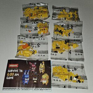 Tokmoc FNAF Five Nights At Freddy's Character Figures Chica Golden Bonnie READ